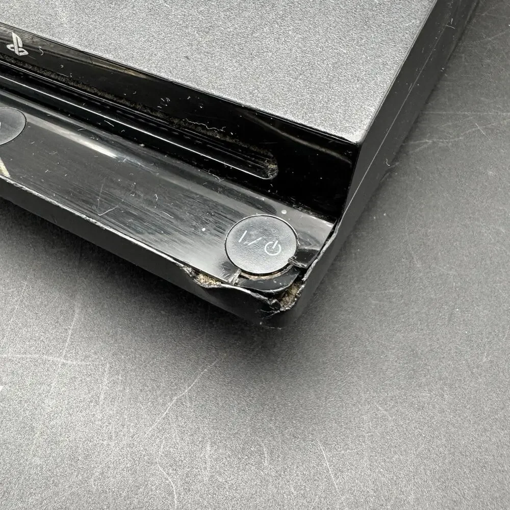 Sony PlayStation 3 PS3 Slim Black Console Only 160 GB Tested Working CECH-3001A